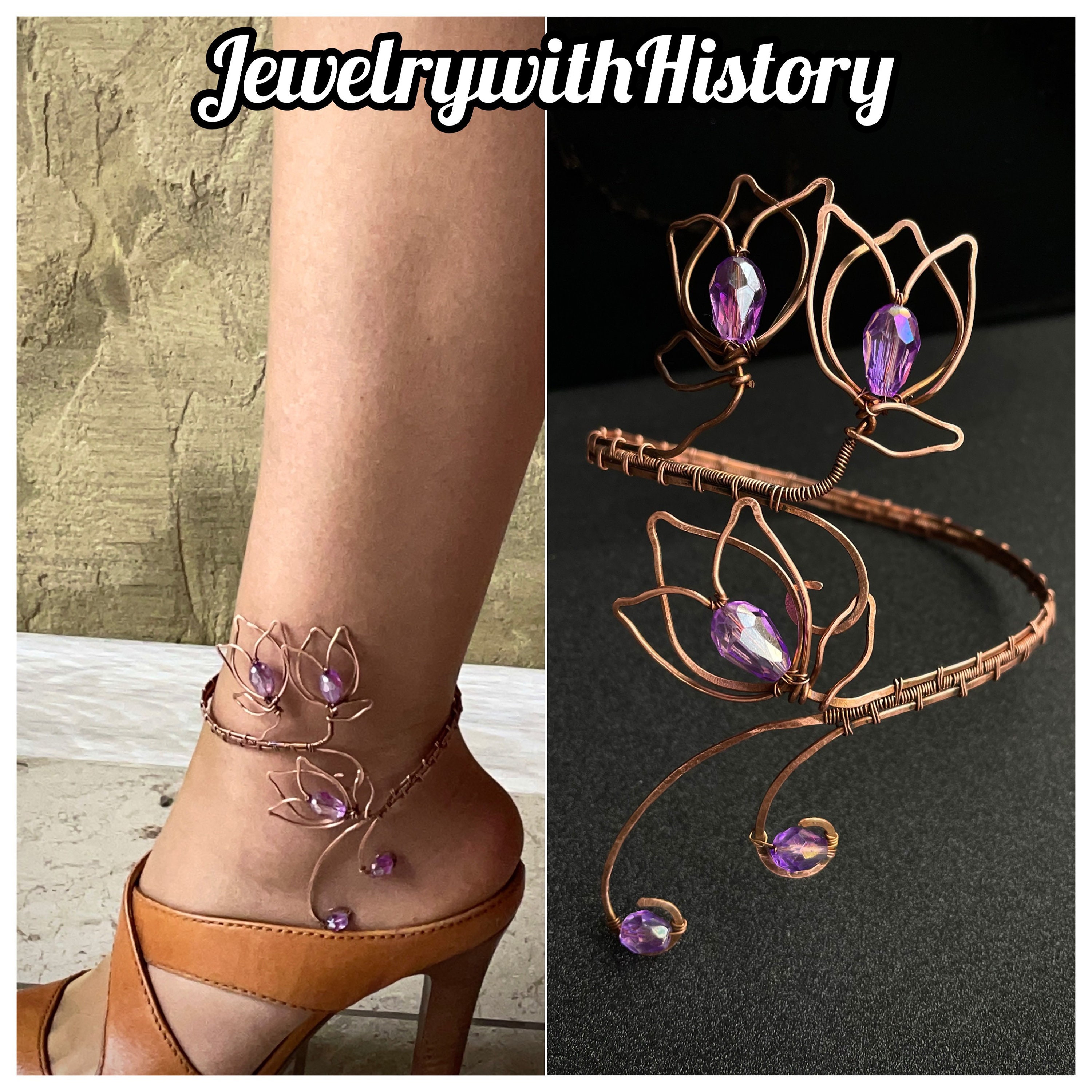 Wrapped anklet deals