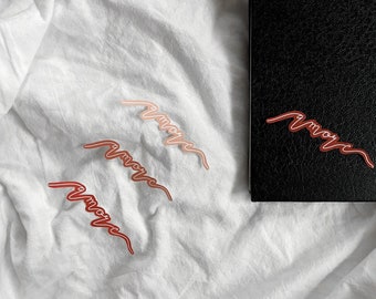 Set de pegatinas de vinilo Amore: pegatinas minimalistas para San Valentín