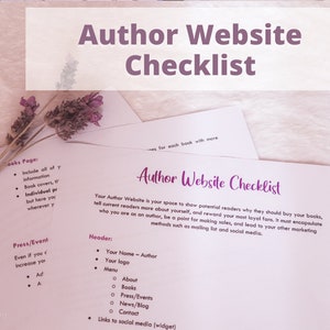 Author Website Guide for Book Marketing