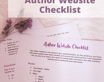 Author Website Guide for Book Marketing
