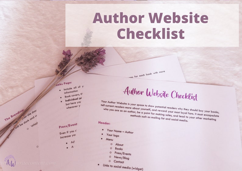 Author Website Guide for Book Marketing image 1