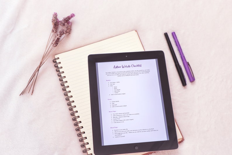 Author Website Guide for Book Marketing image 3