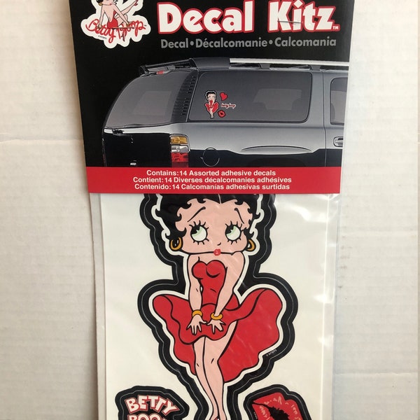 Betty Boop Decals for Cars - Etsy