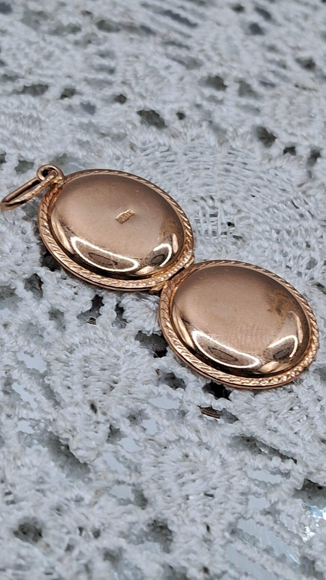 Charming Open Close Exclusive Vintage Pendant Red GOLD 14 K 583 - Etsy