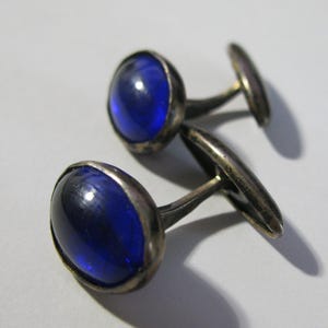 rare USSR Vintage Cufflinks SILVER 875 Russian USSR Antique