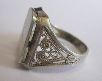 Nice Vintage Ring Silver 925 Ukrainian USSR
