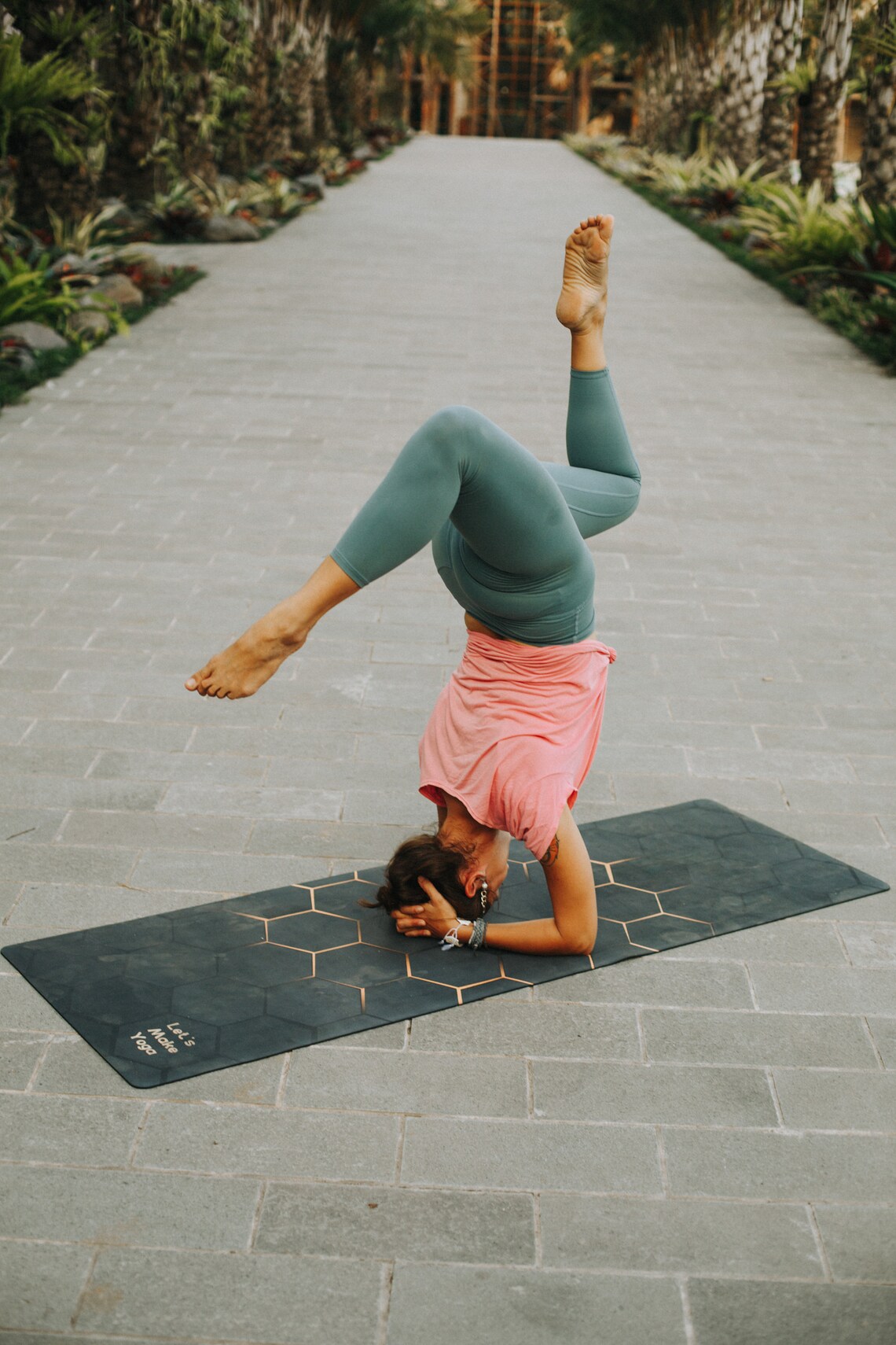 Yoga mat Chainmail best gift for pilates and yoga lover Etsy