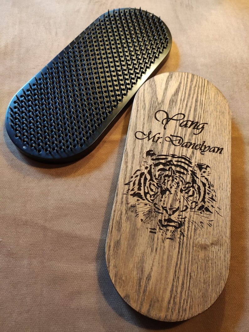 Deep black Sadhu board with custom design