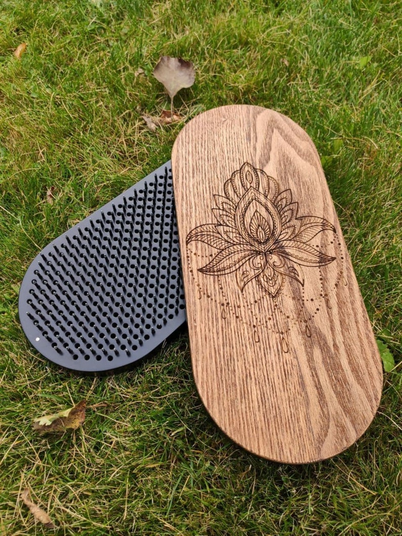 Deep black Sadhu board with custom design