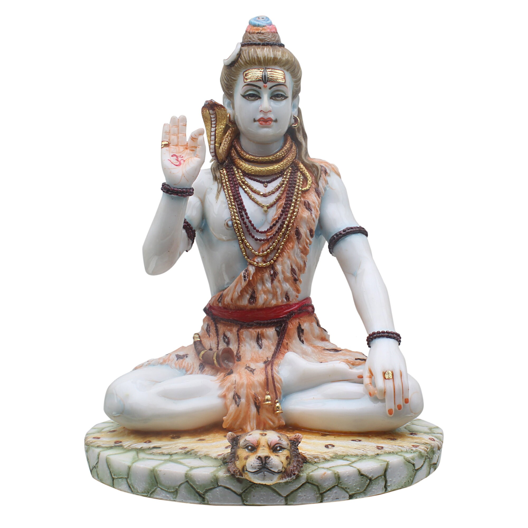 Lord Shiva Statue Mahadev Dust Marble Idol Mahakal Figurine Etsy