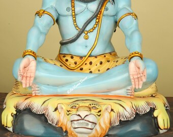 青色シヴァ像 約19cm lord shiva Amazon.com: alikiki Hindu God Lord Shiva Statue - 5.7”H Shiva Idol