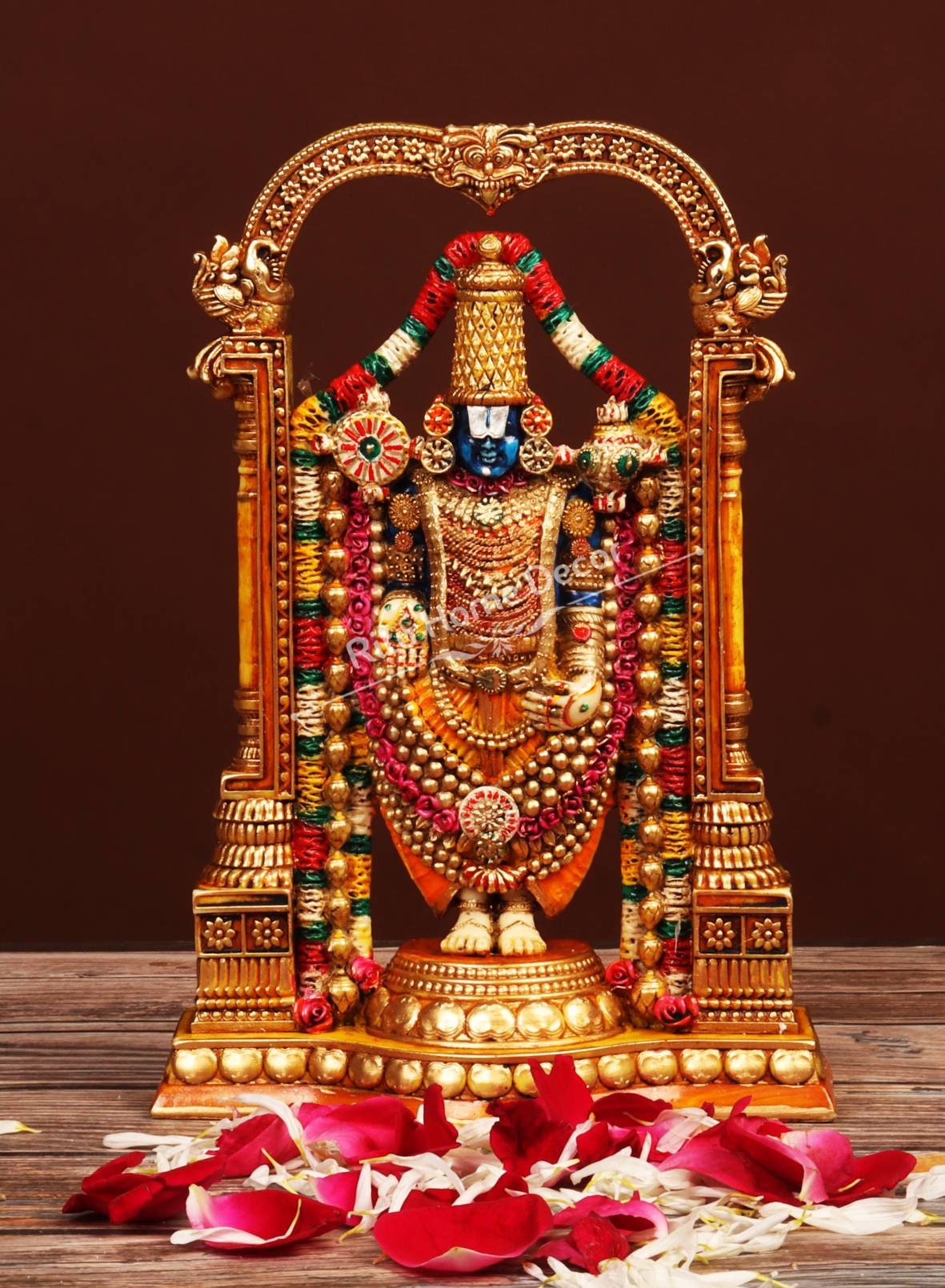 Buy Tirupati Balaji Idol Lord Vishnu Form of Vishnu Venkata Online ...