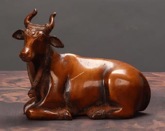 インド　ベルメタル　牛の座像 インド ベルメタル 牛の座像 インド ベルメタル 牛の座像