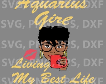 Download Aquarius svg | Etsy