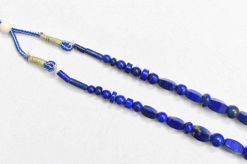 Natural LapisLazuli Necklace,LapisLazuli Faceted necklace,Blue Lapislazuli Necklace,LapisLazuli Bead Necklace,LapisLazuli Handmade Necklace