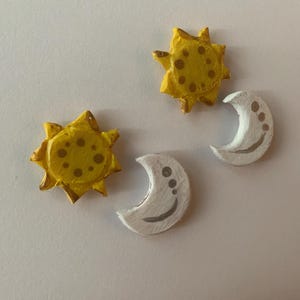 Sun & Moon Magnets (Set of 2) - 1 Inch
