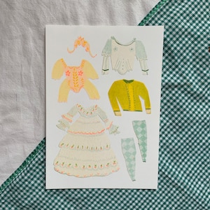 Costumes - A5 Risograph Print