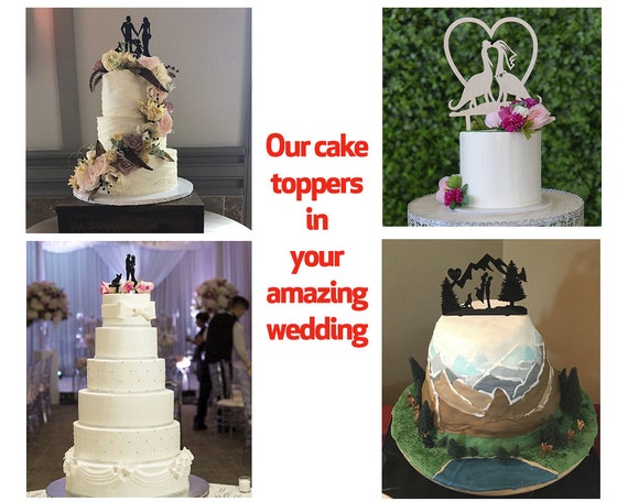 Hockey Wedding Cake Topperhockey Sticks Cake Topperhockey Etsy