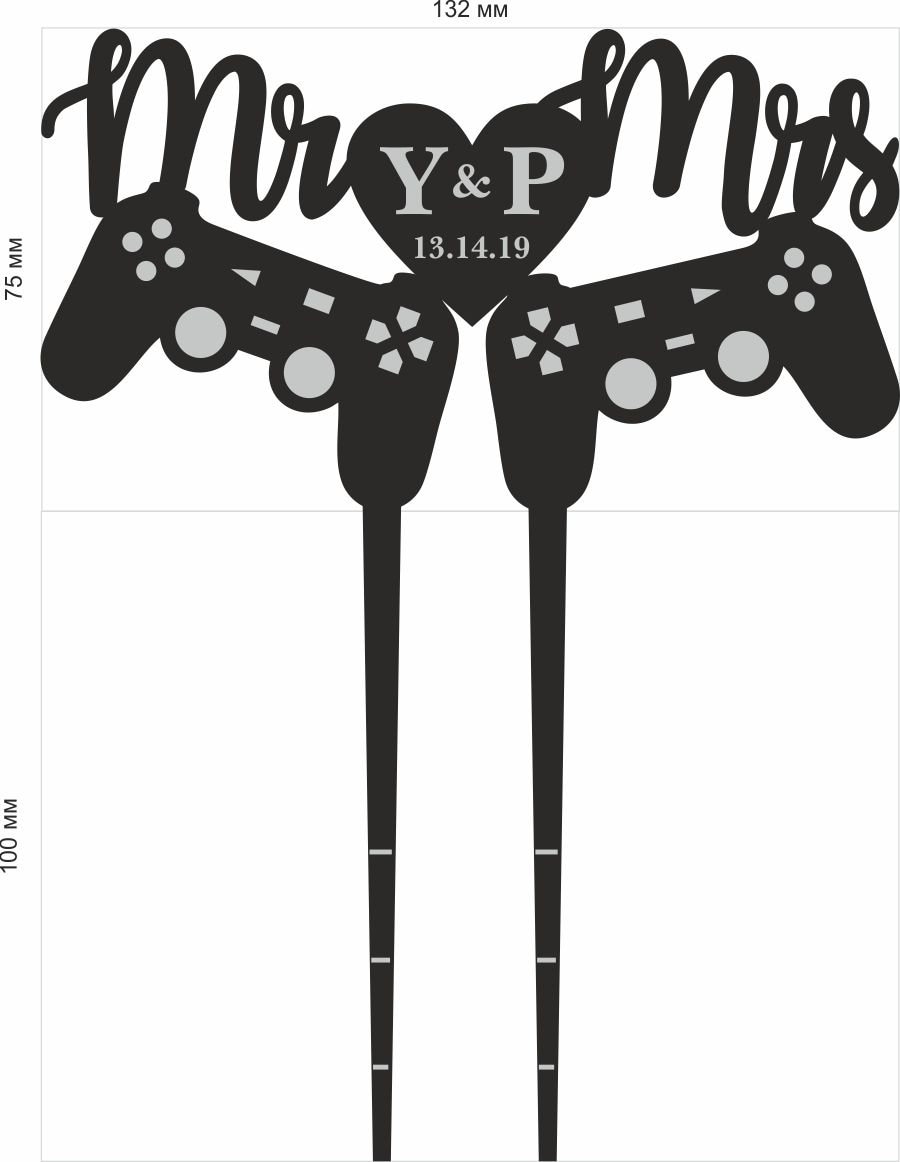 Video game wedding cake toppergaming wedding cake Etsy