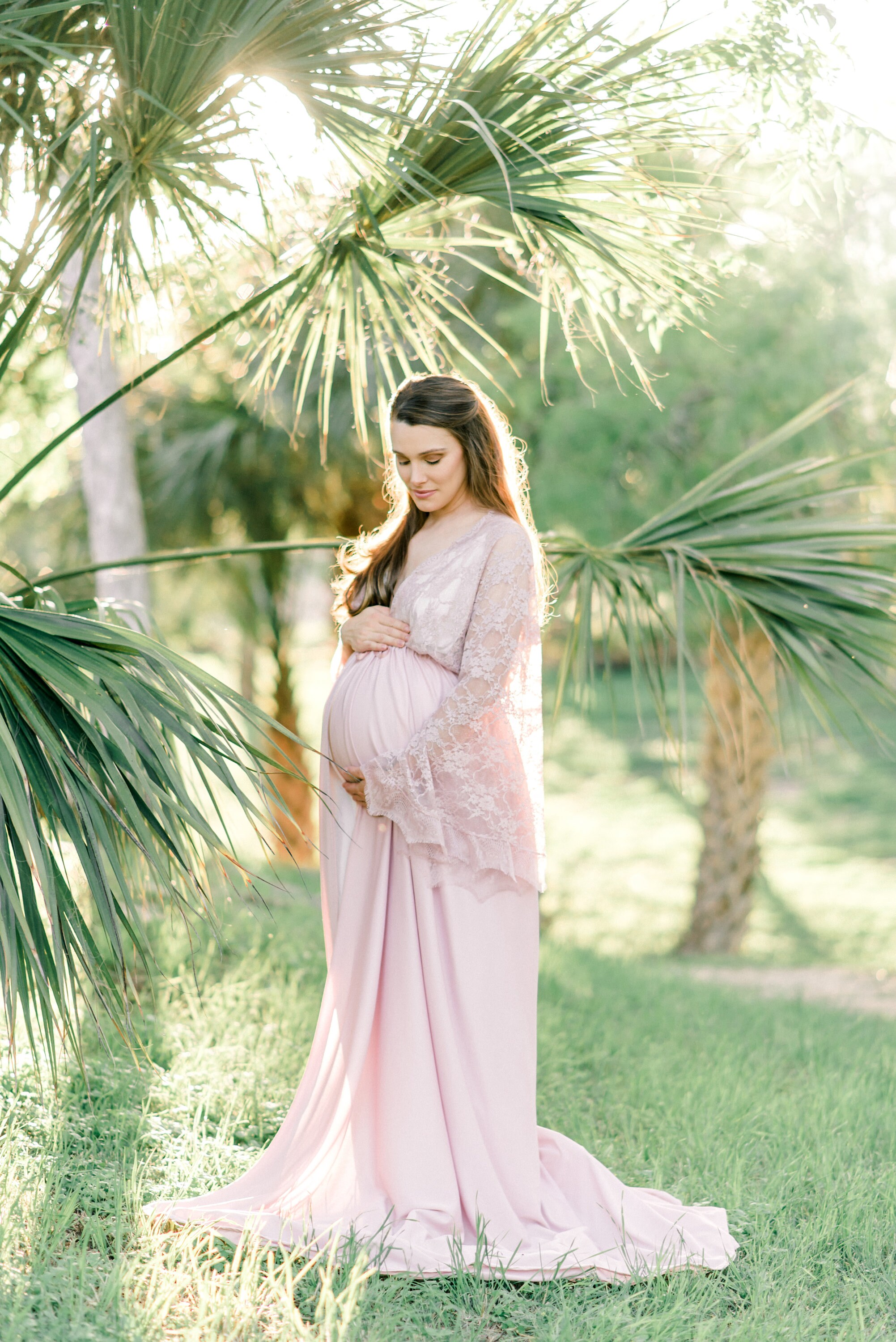 EYELASH LACE MATERNITY Robe for Maternity Photo Shoot Mauve Etsy