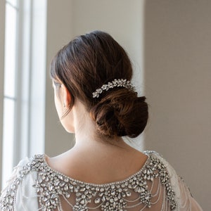 Gerrie Full-Length Beaded Bridal Cape main image 1