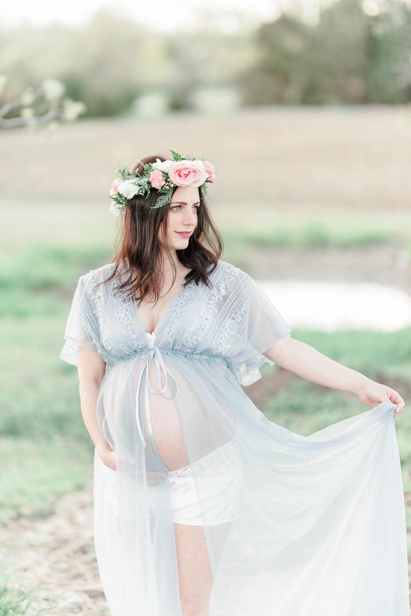 BEADED MATERNITY ROBE for maternity photo shoot boudoir photo Etsy