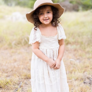 HEIRLOOM LACE DRESS,  Handmade vintage girls dress, Boho Girls dresses, Flower girl dress, lace dress, family photo dresses, Free shipping