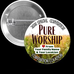 2025 Pure Worship Special Convention Cornfield Free Translation and Free Personalization