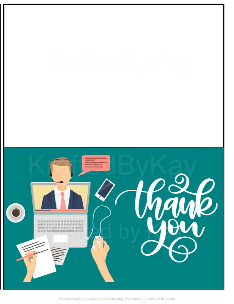 JW Zoom Meetings Greeting Card Thank you Card Elder Gifts Etsy