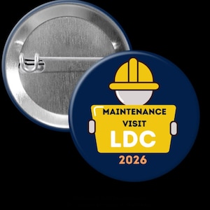 Botón/Imán de la Visita de Mantenimiento de LDC 2026: Regalos de los Testigos de Jehová