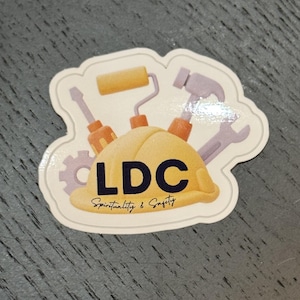 Stickers LDC Gifts Spiritualiteit en veiligheid Veiligheidshelmstickers Het beste leven ooit
