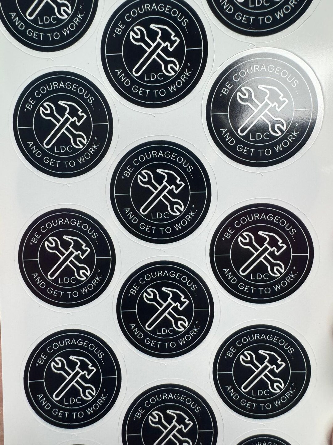 Ldc Sticker Design LDC Stickers: