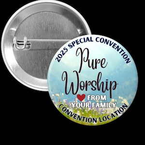 2025 Pure Worship Special Convention Customize your location Free Translation and Free Personalization Field Flowers Sunruse