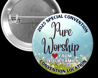 2025 Pure Worship Special Convention Customize your location Free Translation and Free Personalization Field Flowers Sunruse