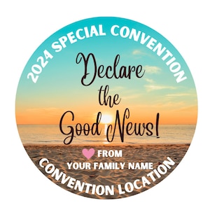 2024 Special Convention Declare the Good News Special Beach United States Special Convention Brotherly Love Free Personalization