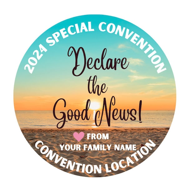 2024 Special Convention Declare the Good News Special Beach United States Special Convention Brotherly Love Free Personalization