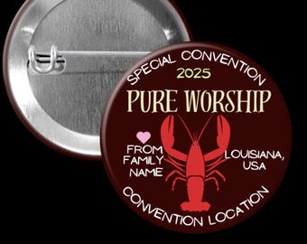 2025 Pure Worship Special Convention Crawfish Louisiana Free Translation and Free Personalization