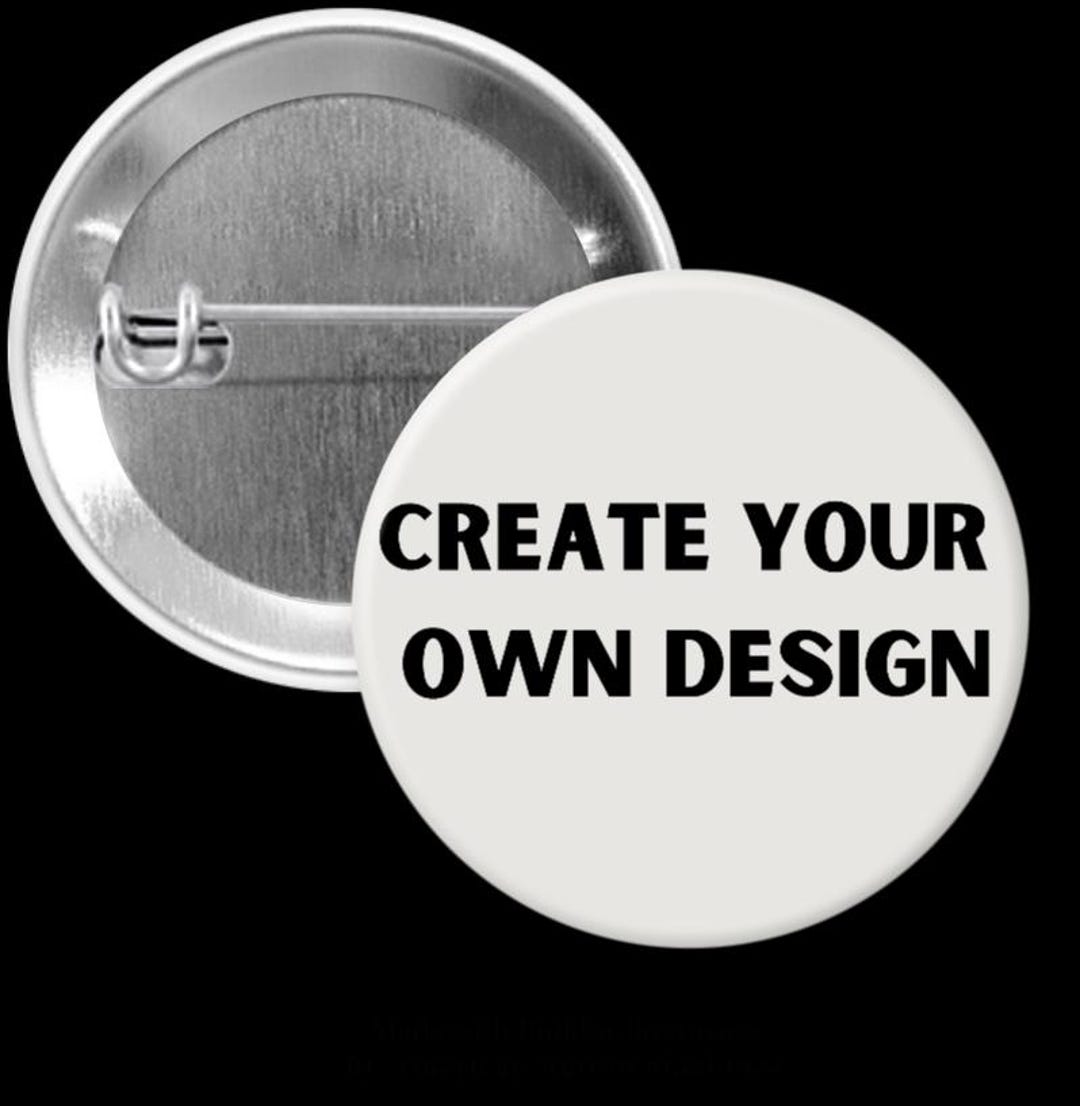 Personalized Convention Button: Custom Design Pins, Keychains, Magnets ...
