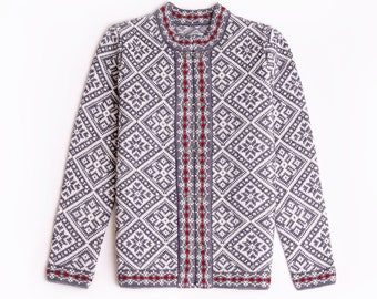 Woolen Pattern Cardigan, Wool Cardigan For Women