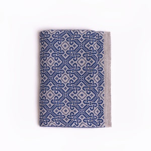 Linen Viscose Scarf, Unisex Scarf, Scarf With Patterns