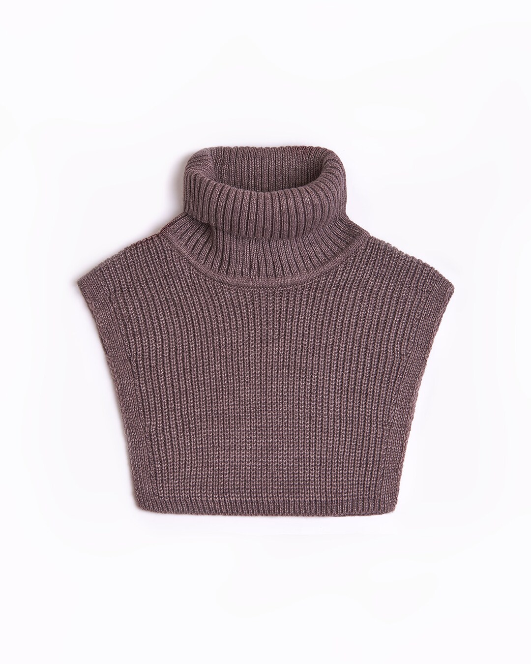 Knitted Turtleneck Collar Wool Turtleneck Warmer Etsy