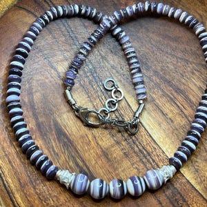 Wampum Quahog Shell Necklace