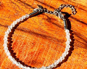 Petite Aquamarine Layering Bracelet
