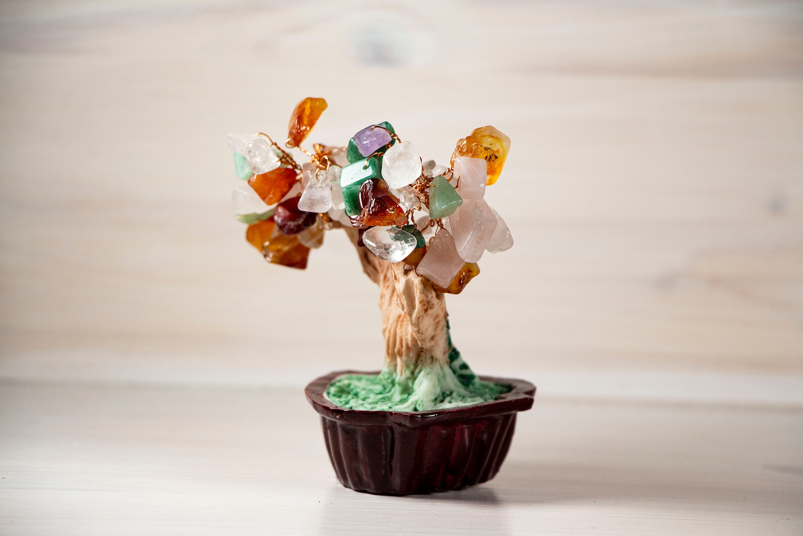 Crystal tree of life / energy healing crystals and stones / Etsy