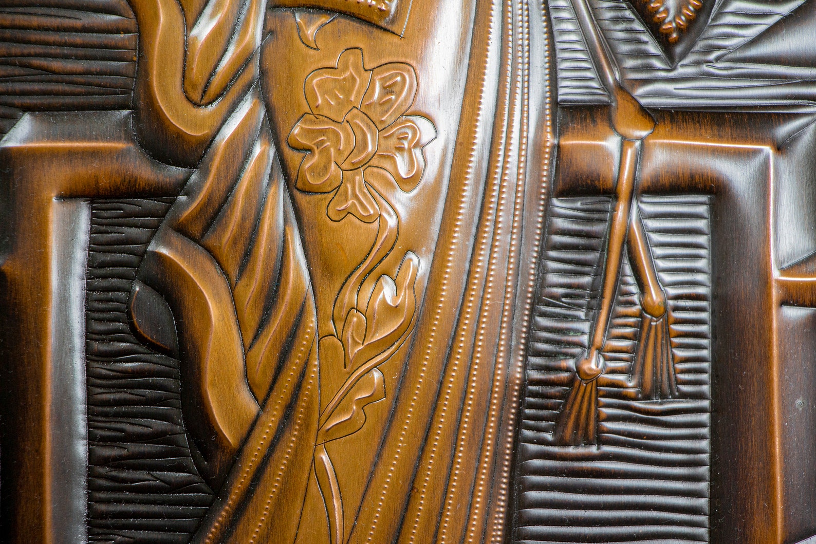 Oriental wall decor / Japanese geisha vertical metal wall art Etsy