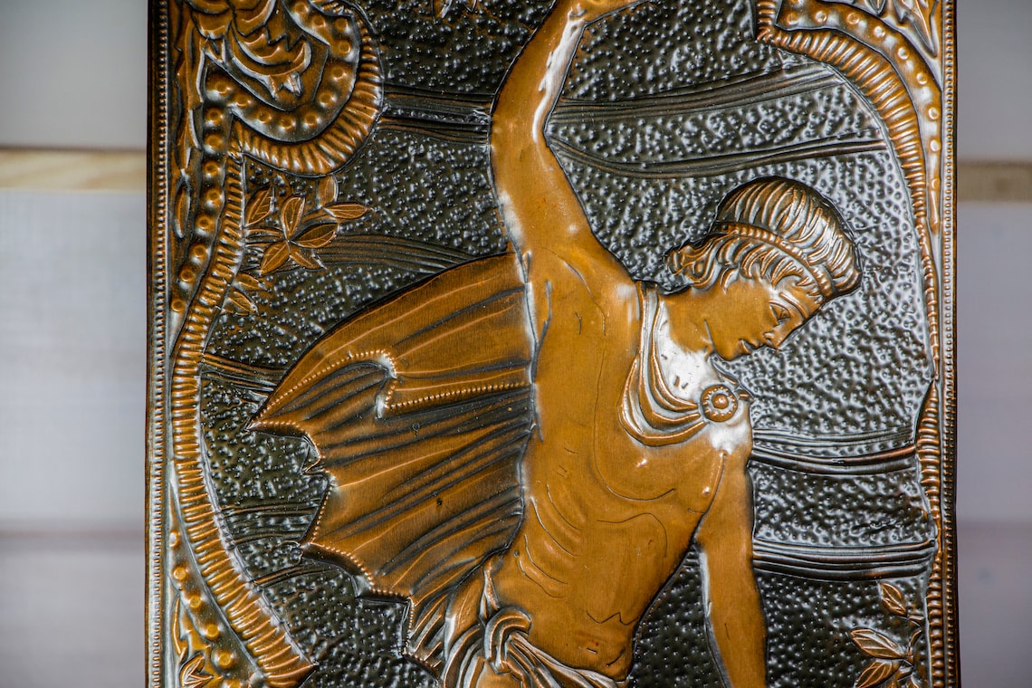 Greek mythology art / large metal wall art / ancient greek