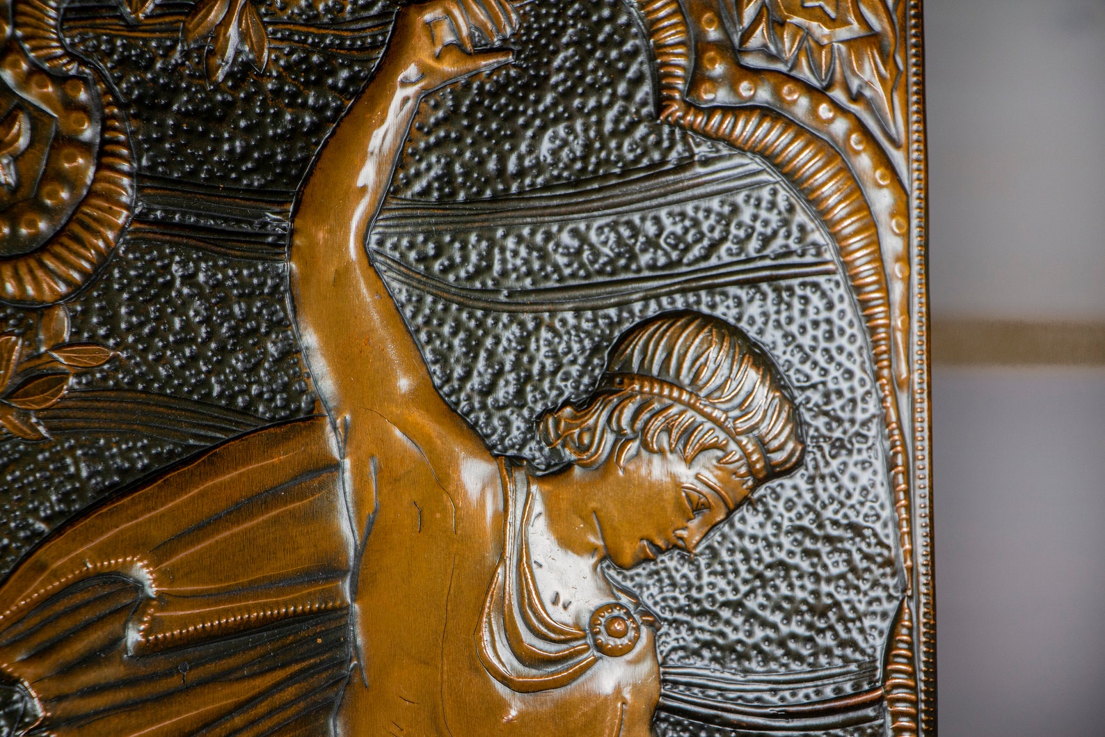 Greek mythology art / large metal wall art / ancient greek