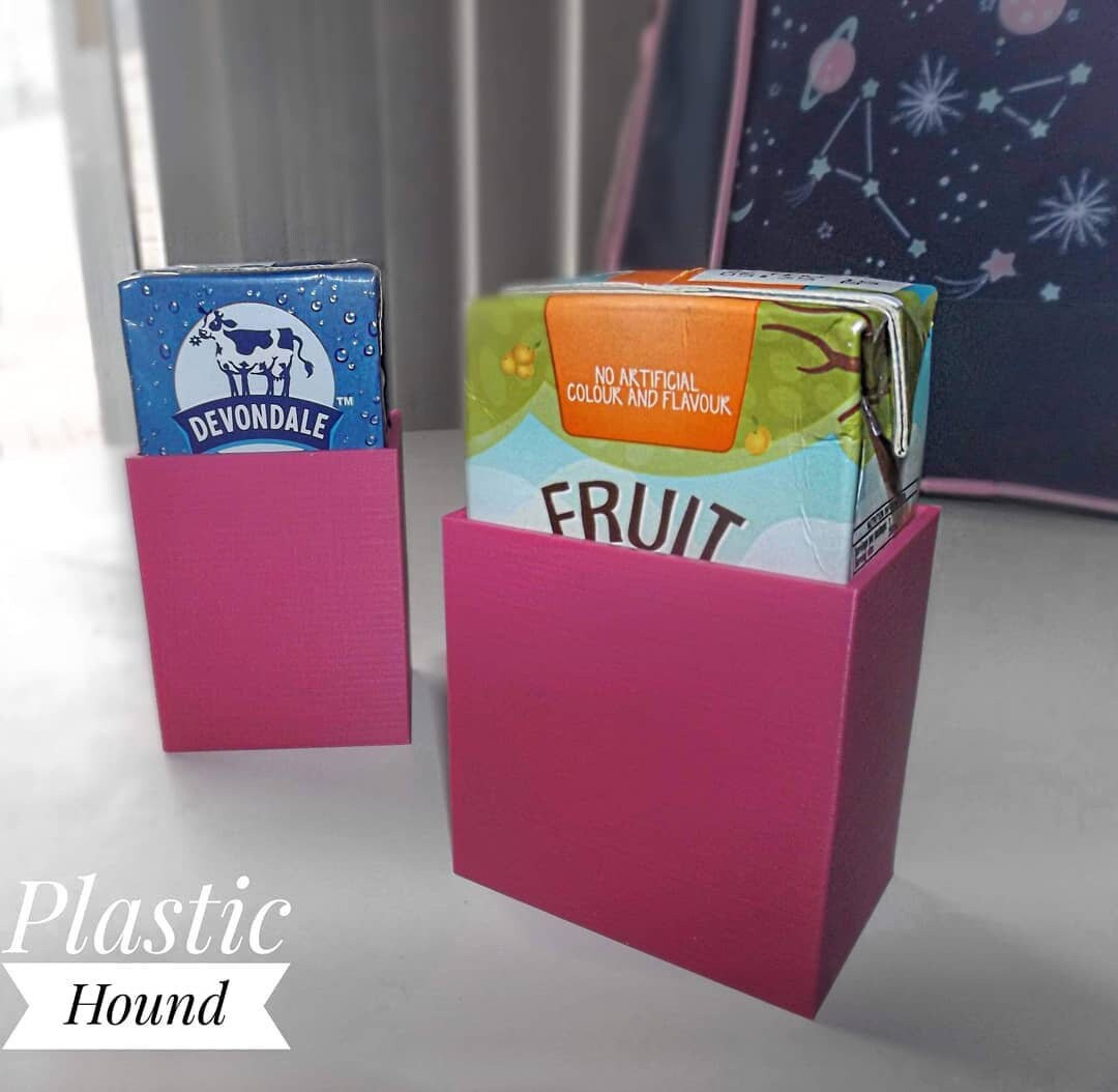 Juice Box Holder Carrier Kids Accessories Etsy