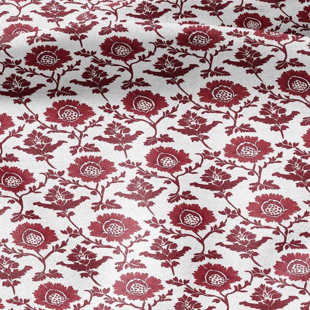Pattern Linen Material 100% LINEN Fabric With Colorful Flower Pattern - Linen Fabric for ...