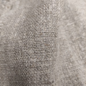 Linen fabric - extra heavy - natural Lithuanian linen - washed